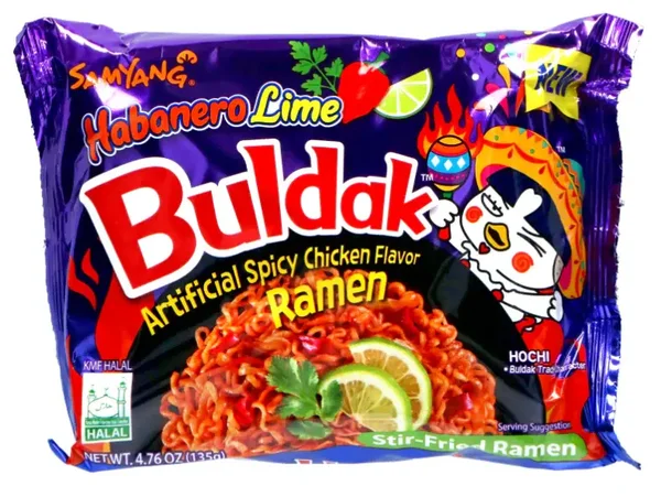 Buldak Habanero Lime