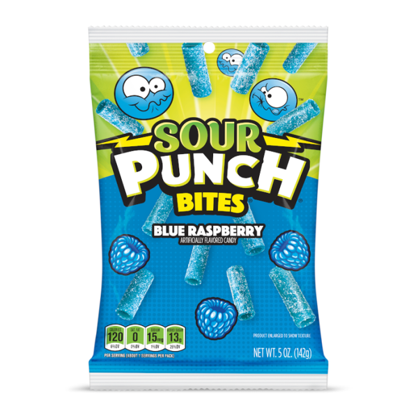 Sour Punch Bites Blue Raspberry