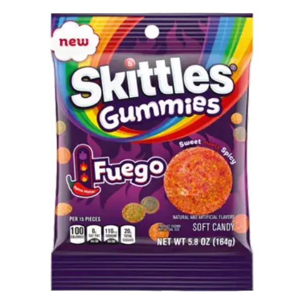 Skittles Gummies Fuego