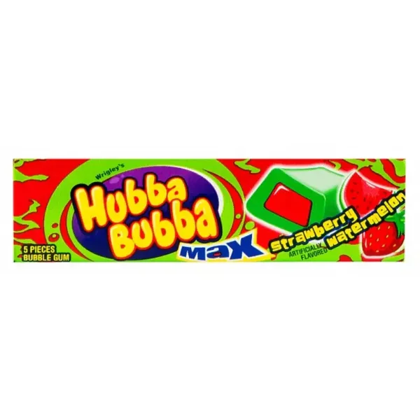 Hubba Bubba Max Gum Strawberry Watermelon