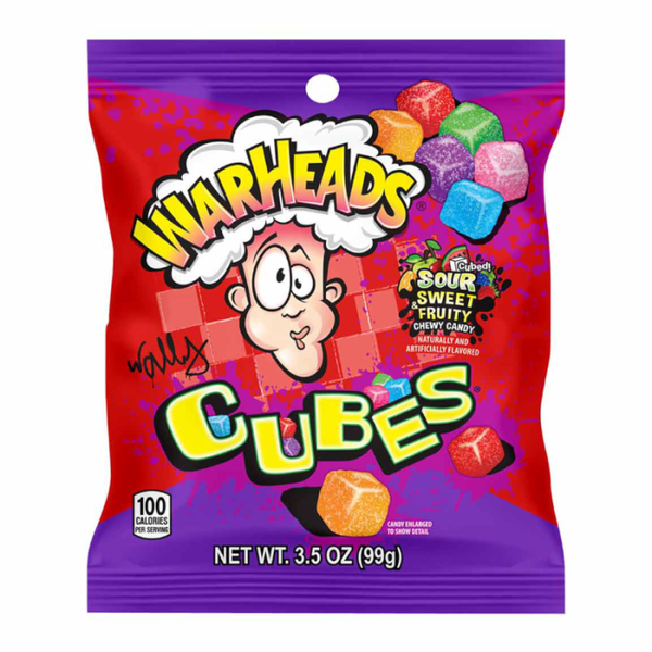 Warheads Cubes 99g