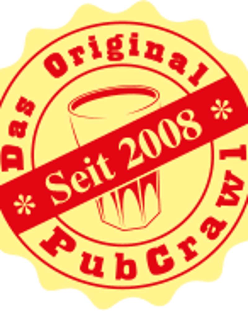 das original 2008 pubcrawl logo, Junggesellenabschied Junggesellinnenabschied JGA