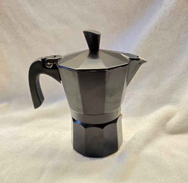 Nieuwe percolator zwart klein