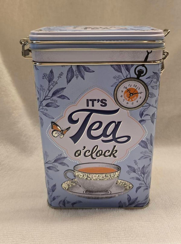 Tea voorraadbus / voorraad blik