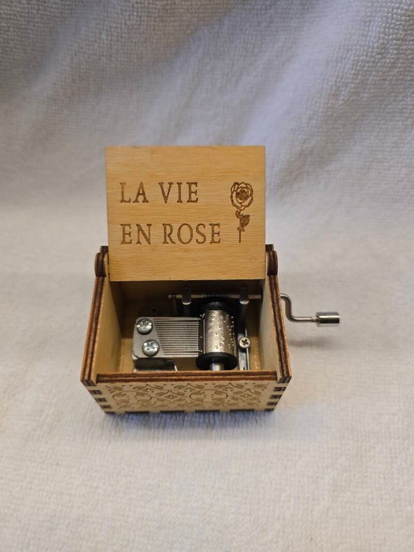 Muziekdoosje La vie en rose
