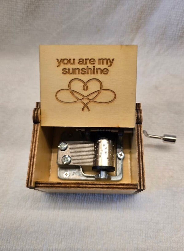 Muziekdoosje You are my sunshine