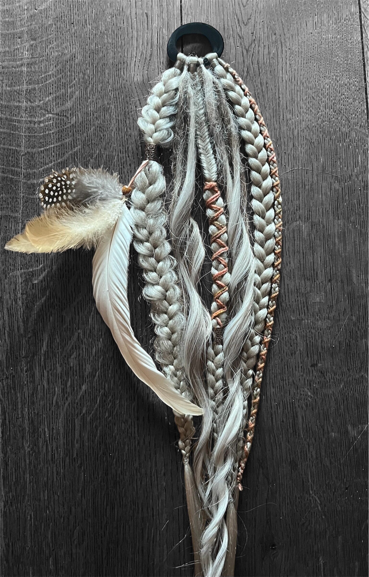 Ponytail blond au naturel