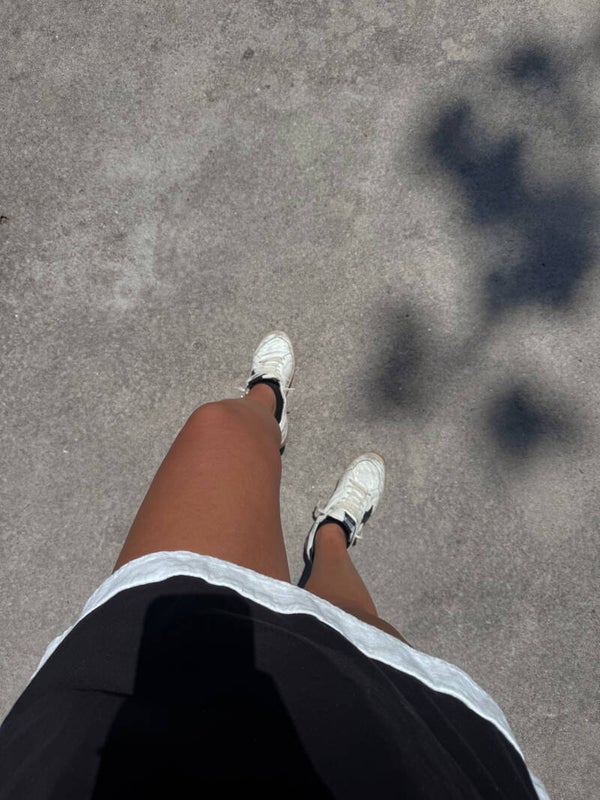 Double Dark Legs
