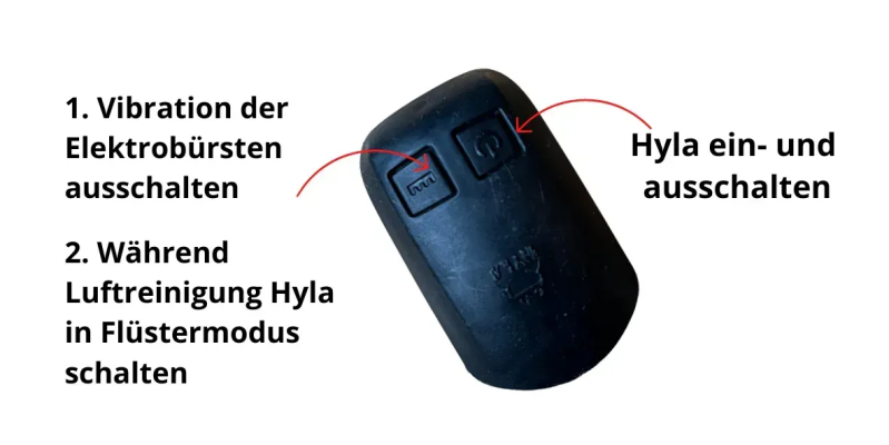 HYLA Fernbedienung Funktionen