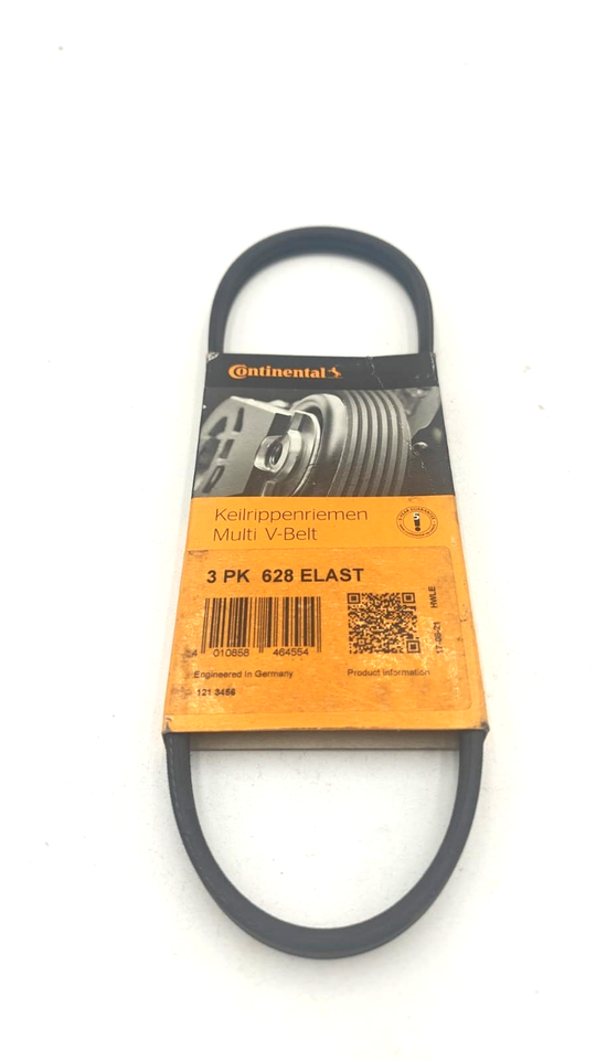 Courroie trapézoïdale à nervures CONTITECH - 3PK628 ELAST