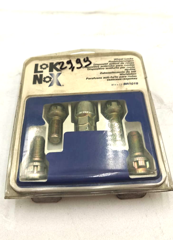 4 VIS ANTIVOL BR1018 LOKNOX