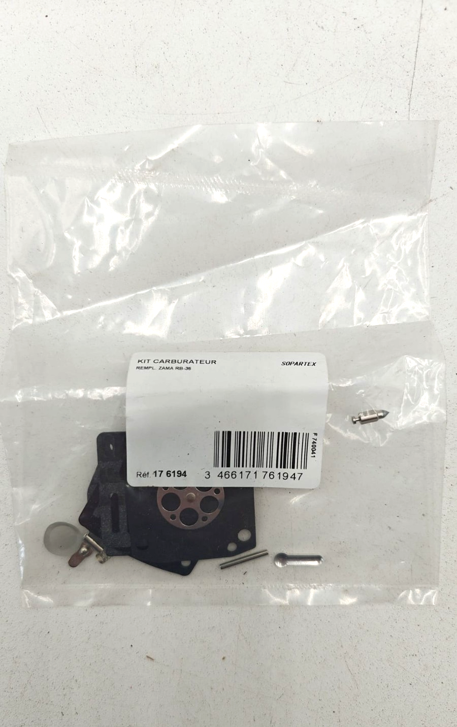 Kit carburateur rempl ZAMA RB-100 / 176155