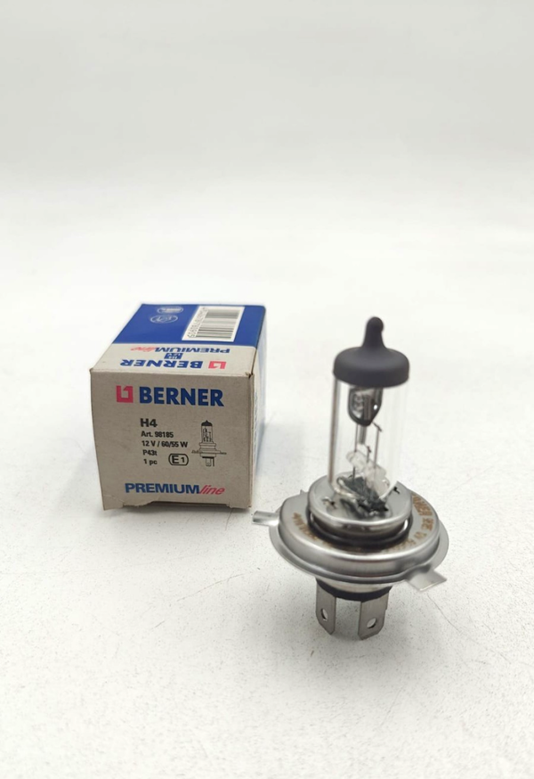 Ampoule halogène H 4, 12 V BERNER - 98185