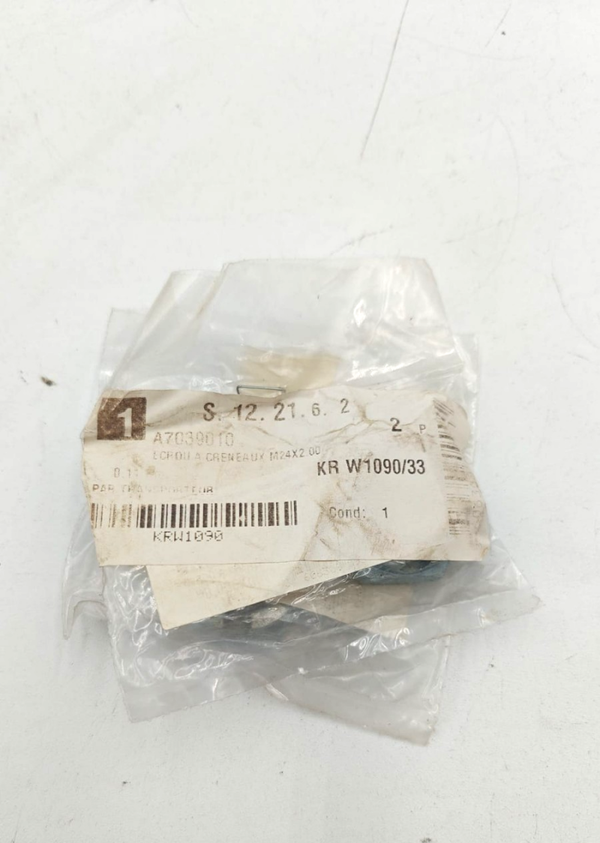 ECROU A CRENEAUX M24X2.00 H15