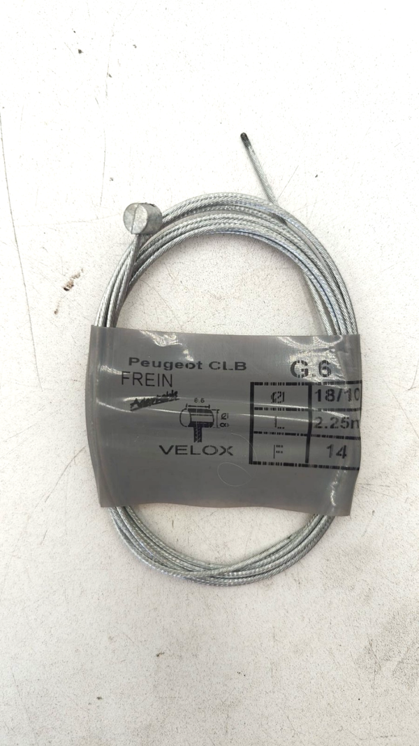 Câble frein / embrayage 18/10 2.25M VELOX