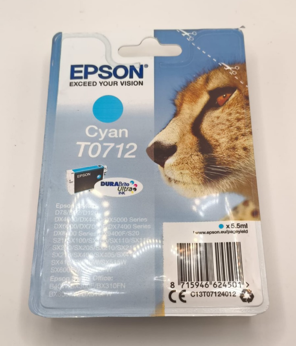 CARTOUCHE EPSON CYAN T0712