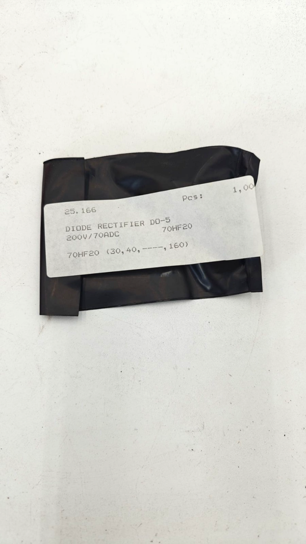 Diode Rectifier DO-5 200V/70ADC 70HF20
