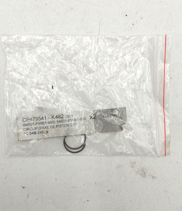 Circlip d'axe de piston D20 - 94601-PWB1-900