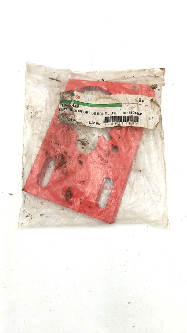 PLATINE SUPPORT DE ROUE LIBRE Réf : FLA0743E