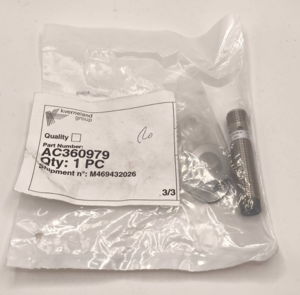 AC360979 Capteur inductif M12 distance de réaction