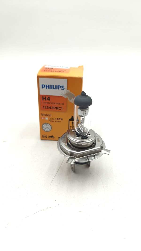 AMPOULE H4 12V 60/55W Philips Vision 30% 12342PRC1