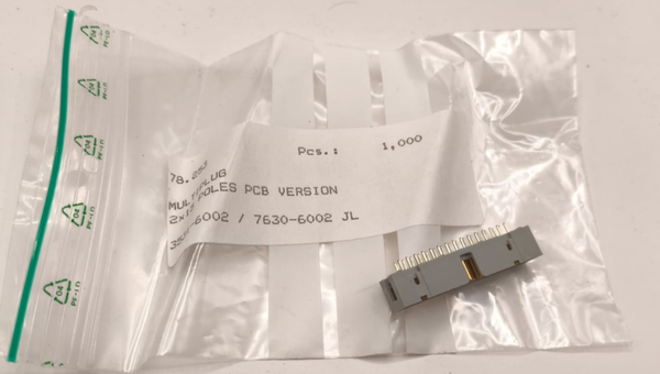 connecteur multiplug 2x15 poles pcb