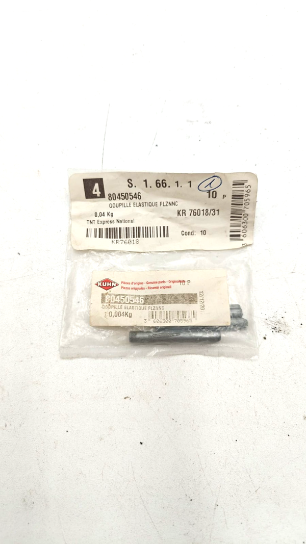 Sachet de 10 GOUPILLES ELASTIQUES F RÉF. 80450546 - KUHN