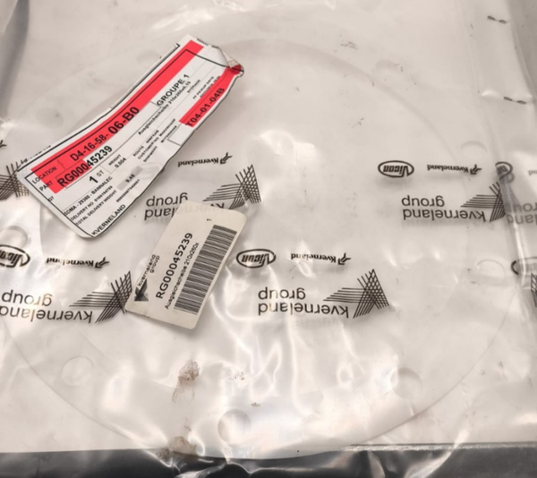 rondelle 210x260x0.19 kverneland RG00045239