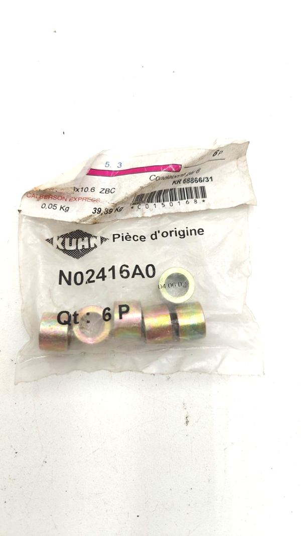 TUBE ROND 15 X 10 X RÉF. N02416A0 - KUHN