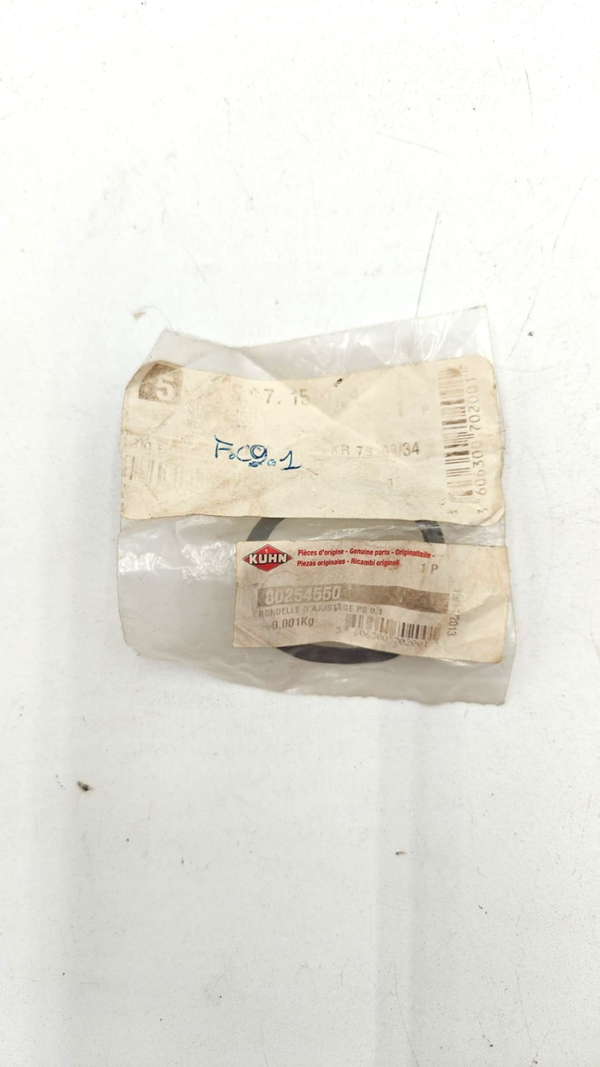 RONDELLE D'AJUSTAGE RÉF. 80254550 - KUHN