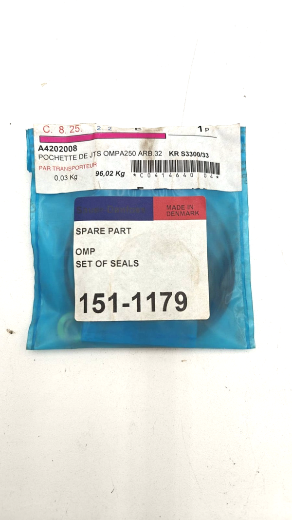 POCHETTE JOINT DANFOSS OMPA TYPE Kuhn