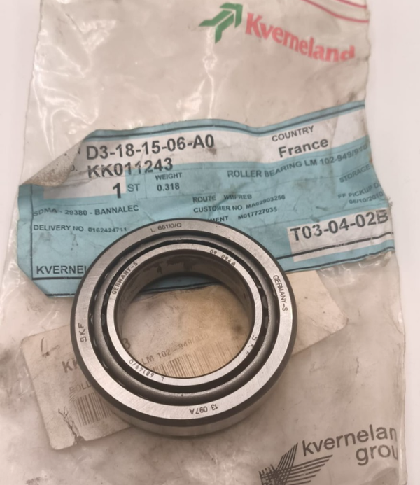 ROULEMENT RÉF. KK011243 - KVERNELAND