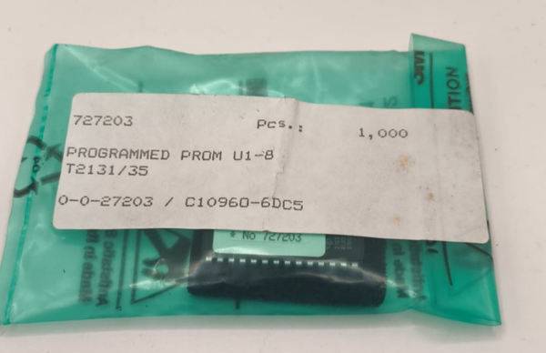 Eprom programmed prom u1-8 T2131/35 C10960-6DC5 GPS