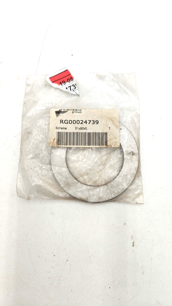 Scheibe 51X80X5,8 C60 | KVERNELAND