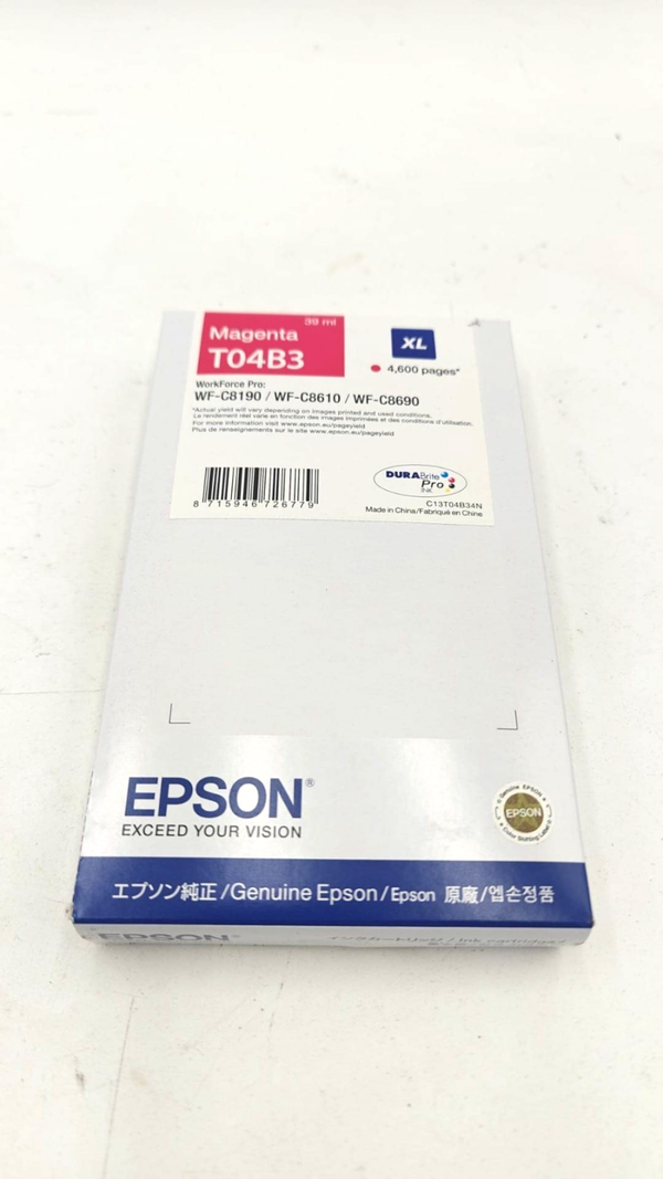 Cartouche EPSON T04B3 XL Magenta