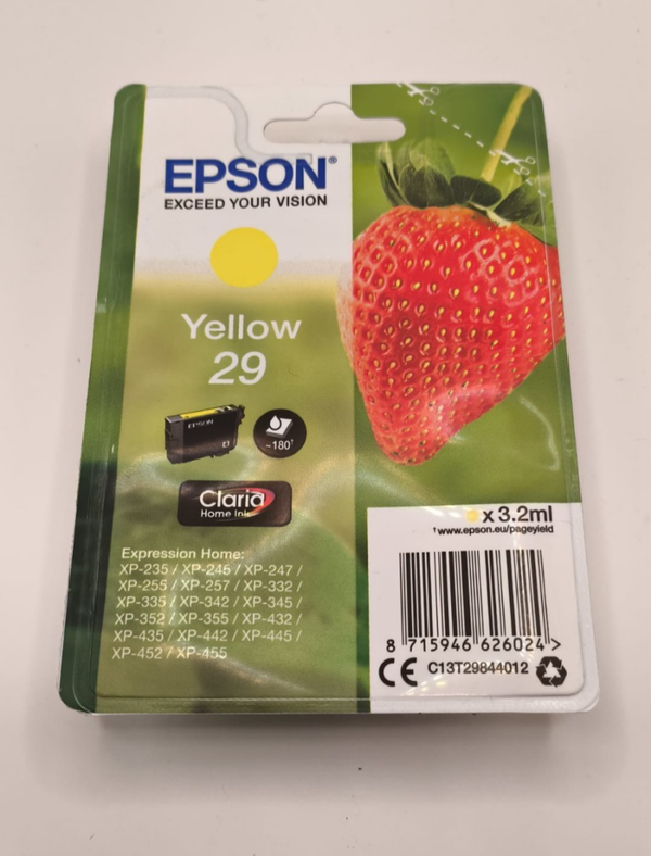 Cartouche EPSON 29 Yellow