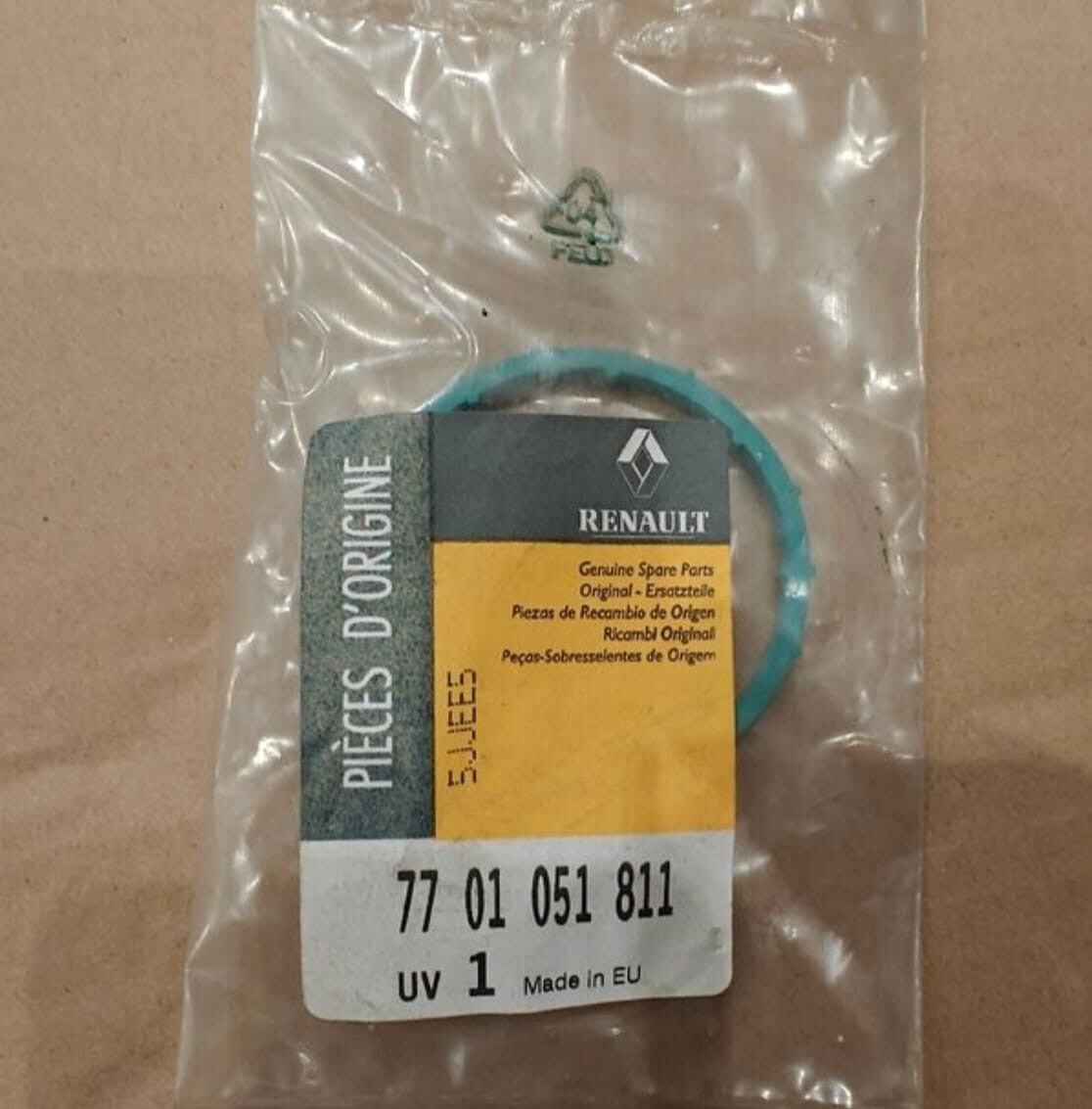 Joint de thermostat Laguna 1,8 l Renault 7701051811