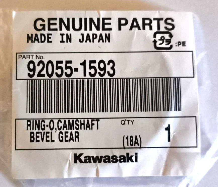 JOINT TORIQUE 92055-1593 PIECE NEUVE ORIGINE KAWASAKI