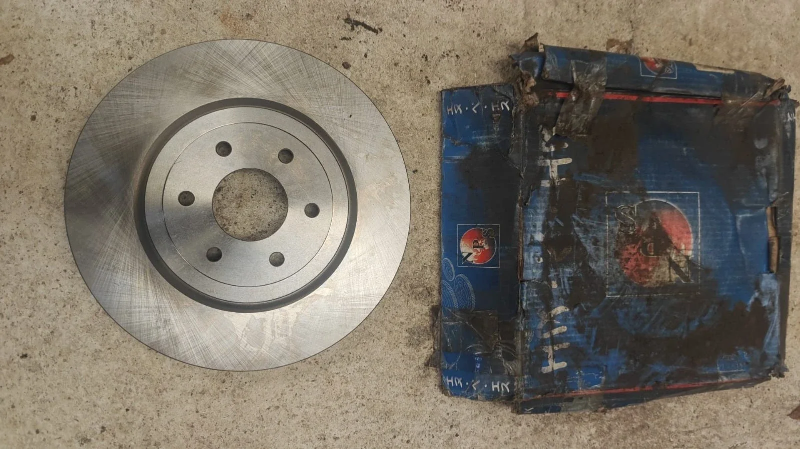 Disque de frein NPS N330N58 NISSAN PATHFINDER, NAVARA