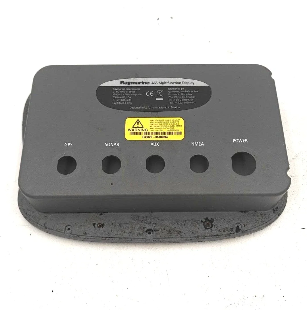 Partie arrière raymarine A65 multifonction display
