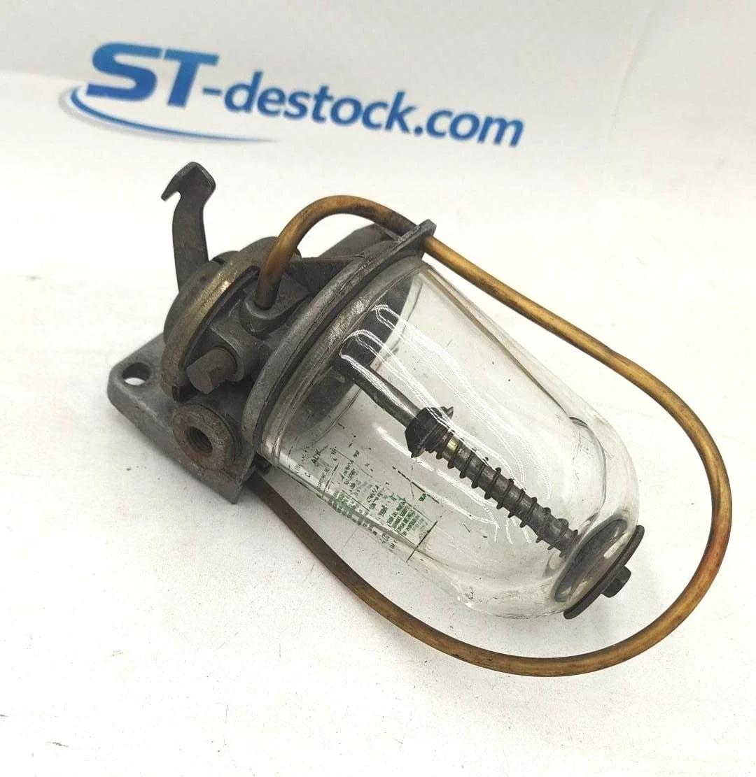 Ensemble avec pompe pour filtre à gasoil pour Peugeot 403-404-504-J7-J9 purflux
