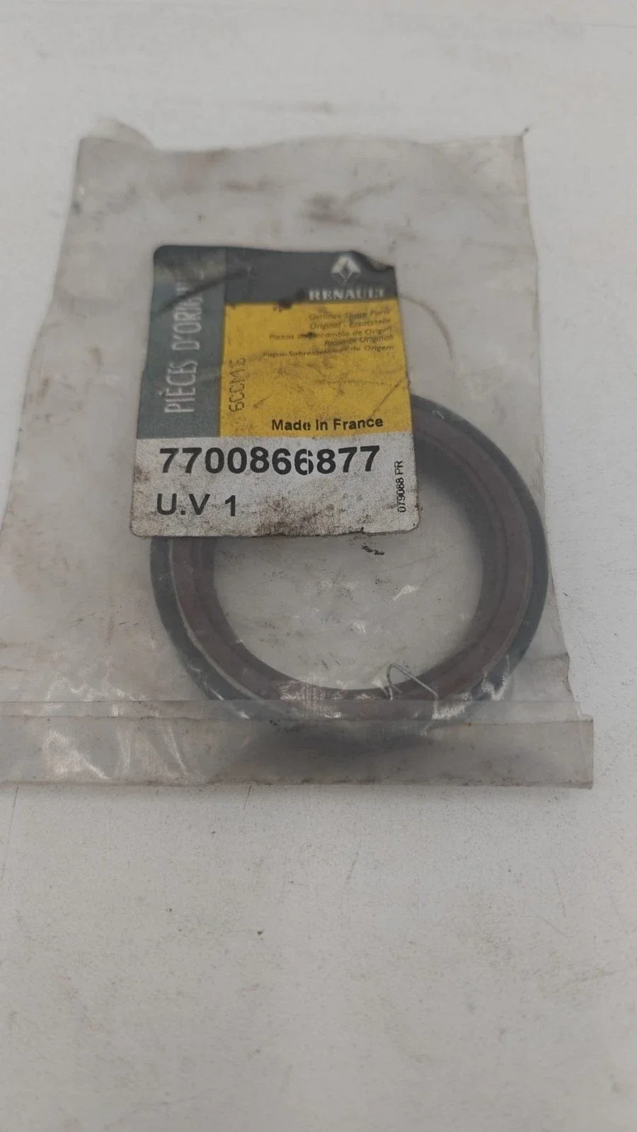 Joint Spi Vilebrequin Côté Distribution R21 Turbo ref 7700866877