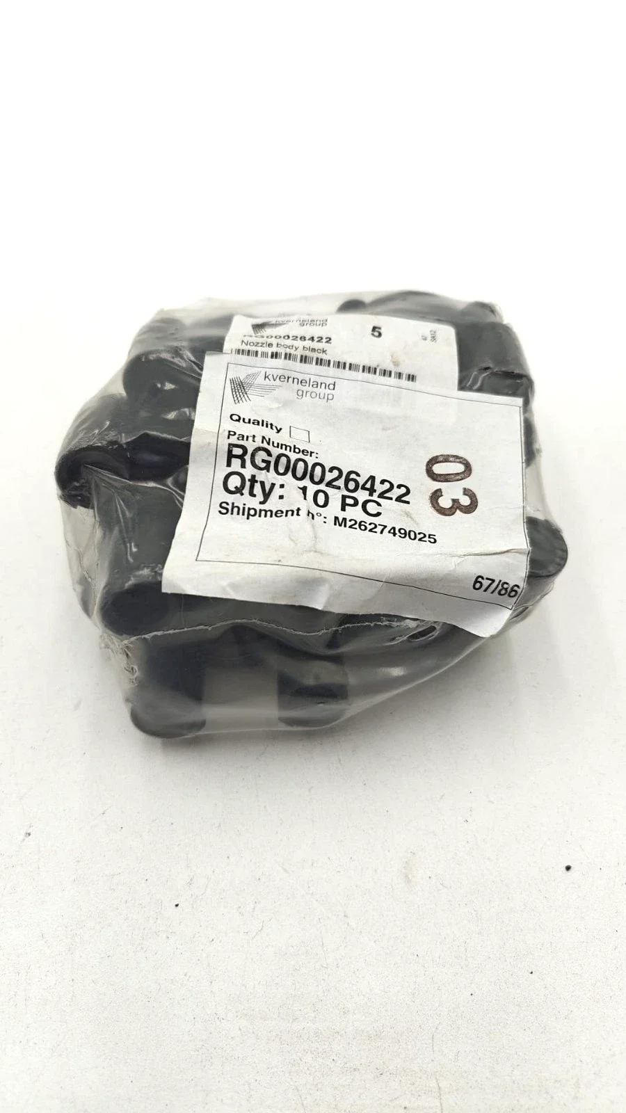 x10 ECROU A ATTACHE KVERNELAND RÉF RG00026422