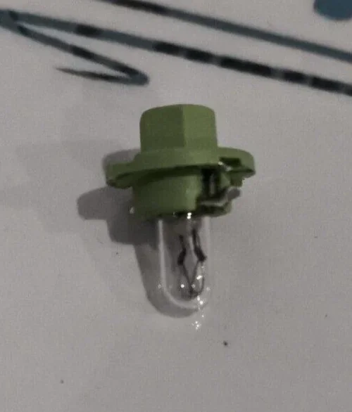 Ampoule DT Spare Parts 77 01 038 933 978160 12V 2W, Ampoule sur socle, vert