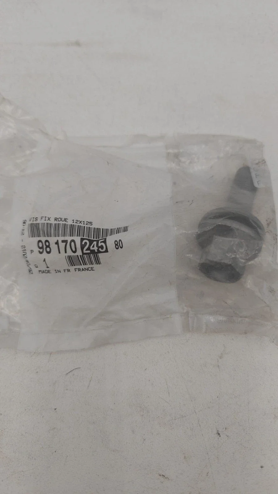 Boulon de roue pour Citroën C2 C3 C4 C5 Peugeot 206 207 308 407 pièces d'origine