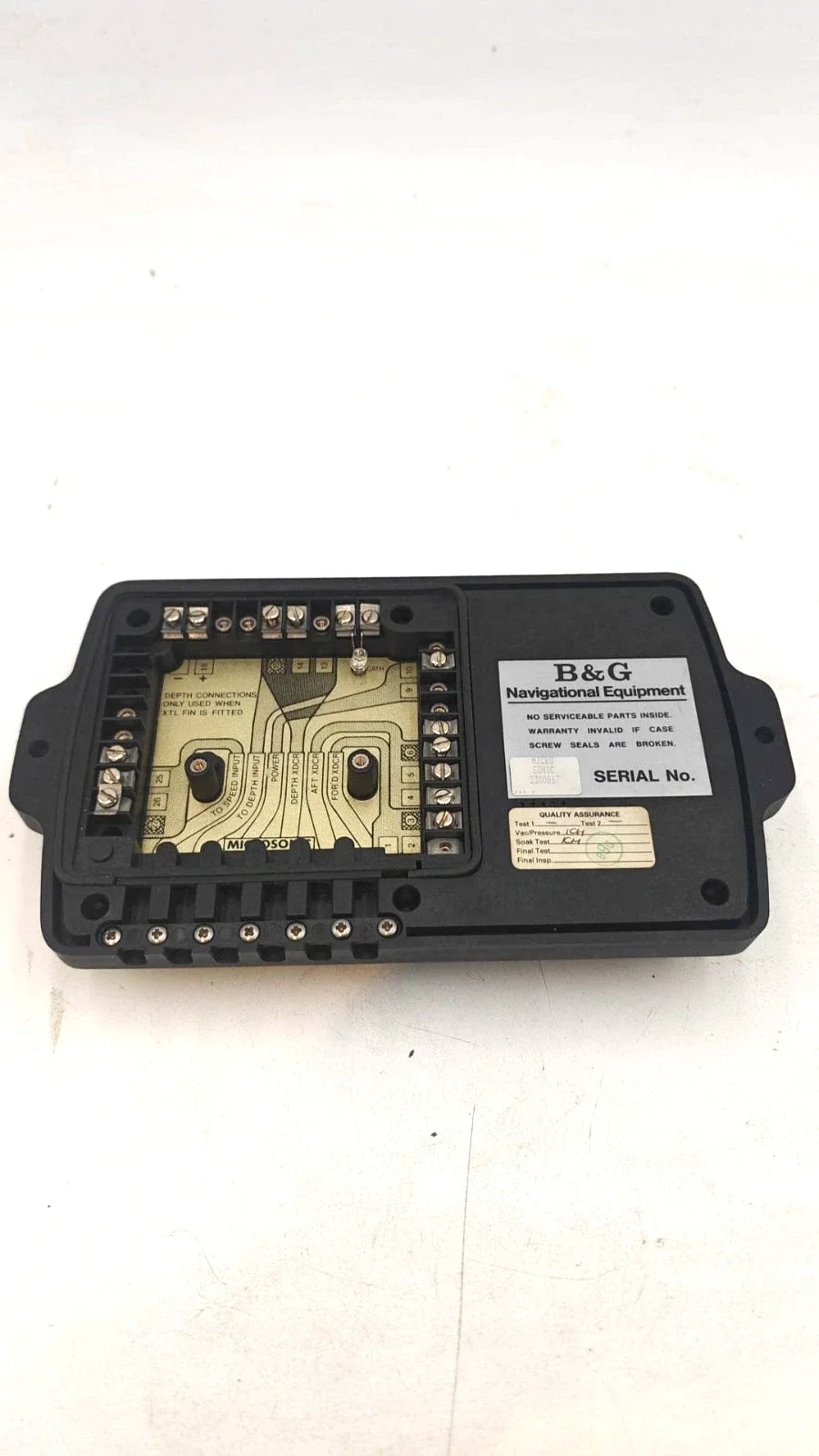 d'interface B&G MicroSonic pour pièces