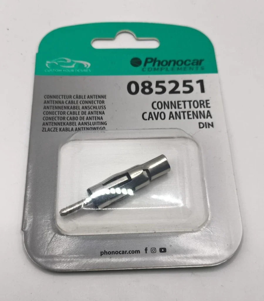 Fiche Male compatible avec câble antenne