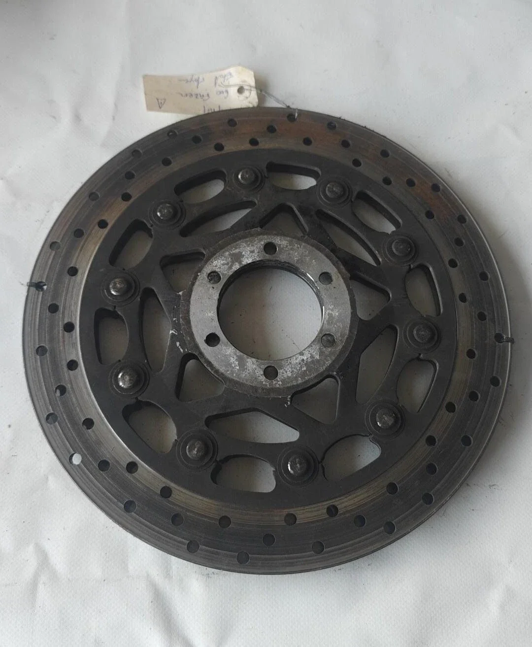 Paire de disque de frein Yamaha 600 fazer état moyen côté 3,30