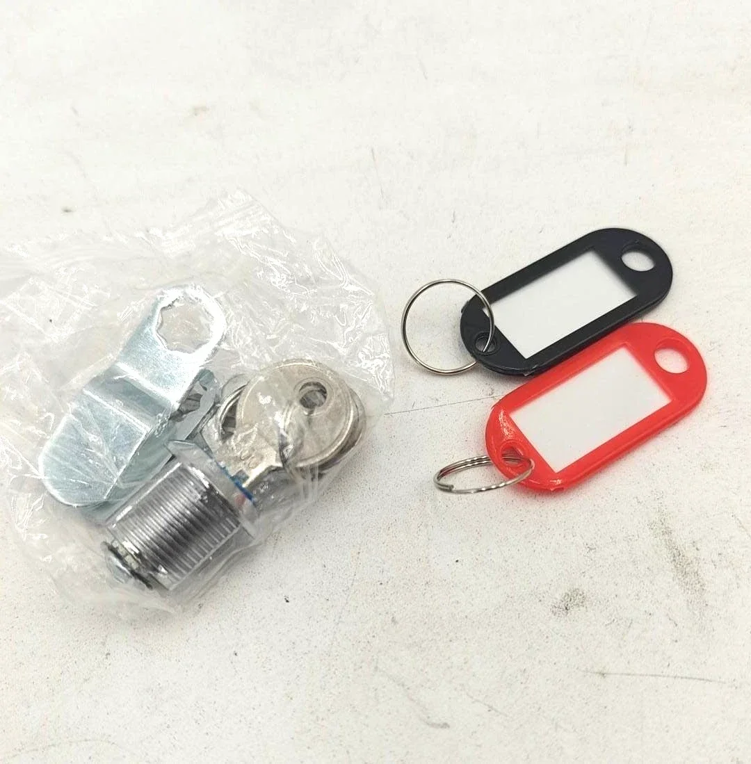 Serrure avec came filetage 16mm diam.17,6mm