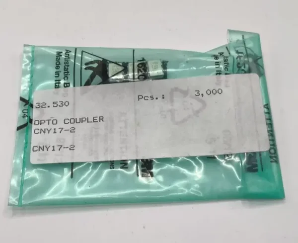 3x OPTO COUPLEUR CNY17-2.TRANSISTOR.
